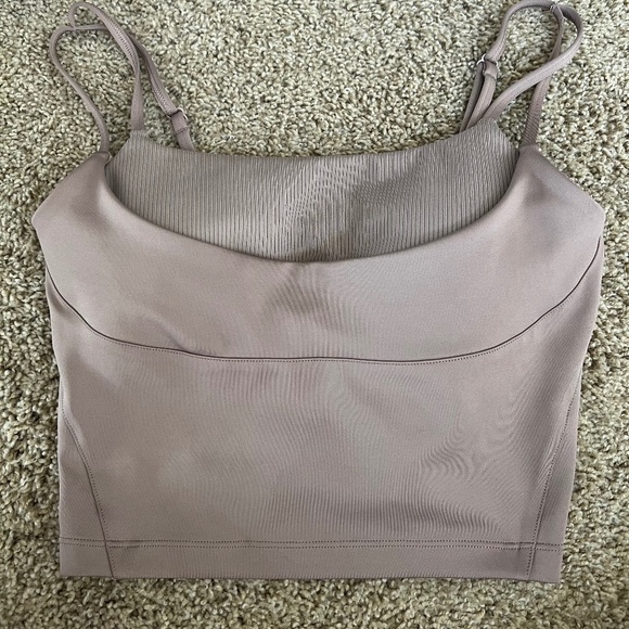 ALO Yoga Taupe Tank Top - Picture 2 of 5